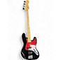 Used Fender Standard Jazz Bass Black Electric Bass Guitar thumbnail