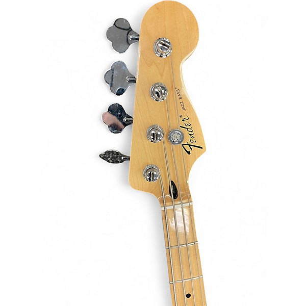 Used Fender Standard Jazz Bass Black Electric Bass Guitar