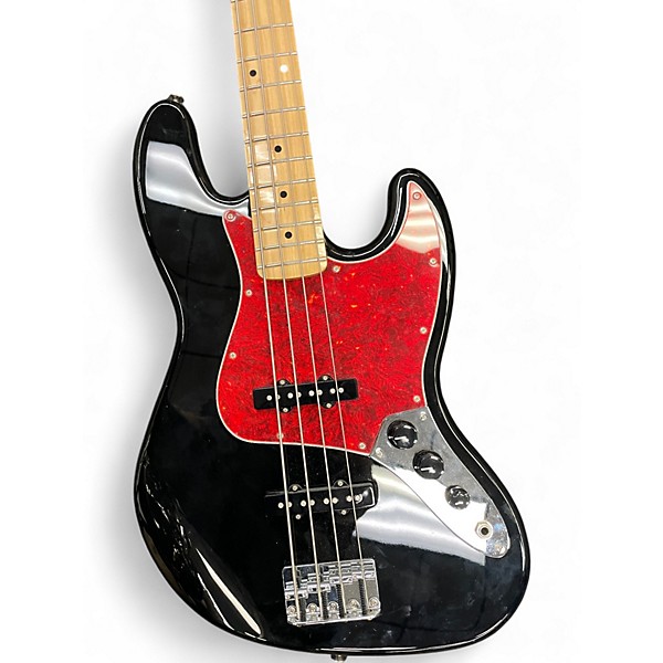Used Fender Standard Jazz Bass Black Electric Bass Guitar