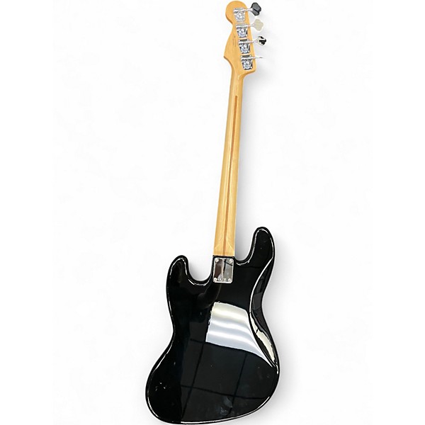 Used Fender Standard Jazz Bass Black Electric Bass Guitar