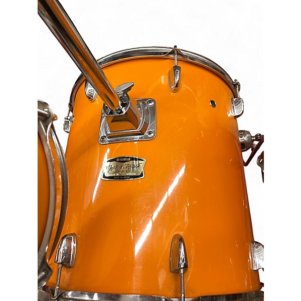 Used Yamaha 4 Piece MANU KATCHE ORANGE Drum Kit