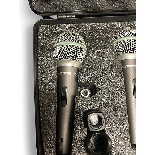 Used Samson q6 3 pack Dynamic Microphone