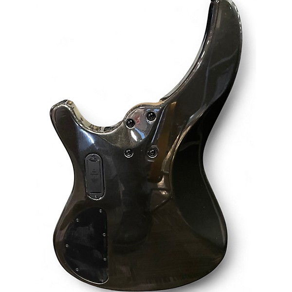 Used Mitchell MB200 Gunmetal Gray Electric Bass Guitar