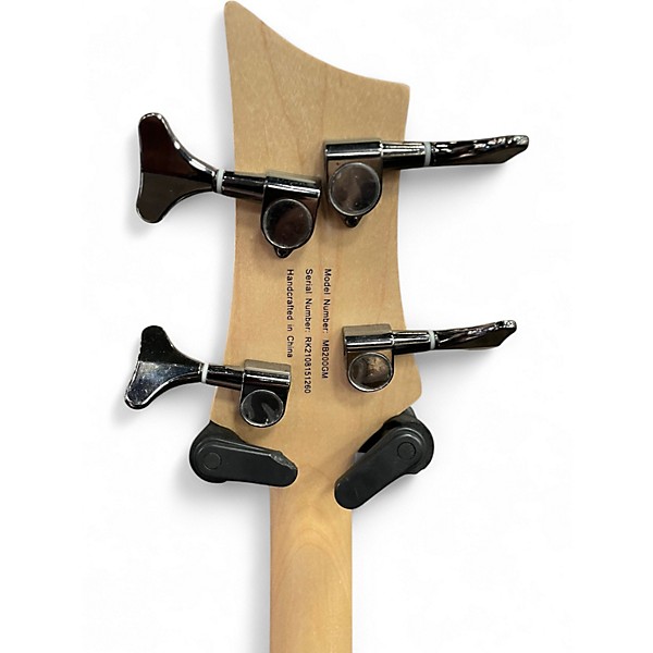 Used Mitchell MB200 Gunmetal Gray Electric Bass Guitar