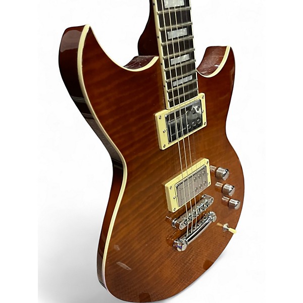 Used Reverend Sensei 2 Color Sunburst Solid Body Electric Guitar