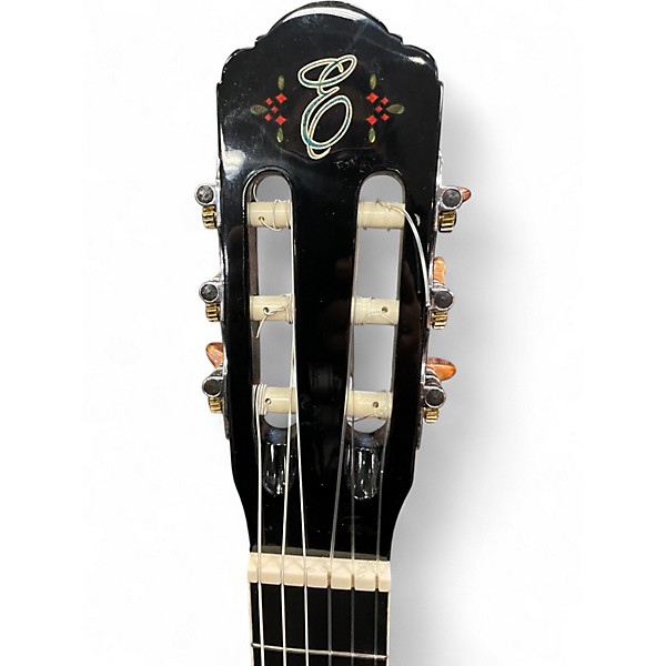 Used Esteban ELECTRIC ACOUSTIC 6 STRING Black Acoustic Electric Guitar