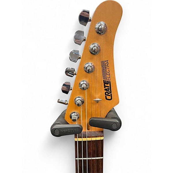 Used Crate HSS 6 STRING GUITAR  Black Solid Body Electric Guitar