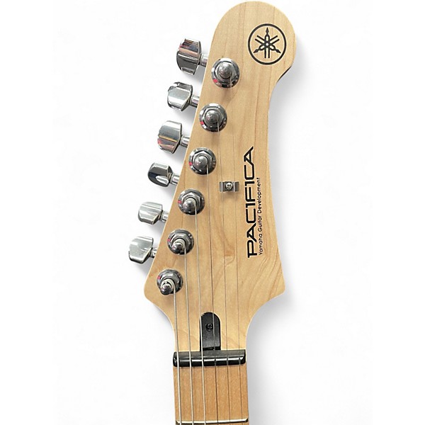 Used Yamaha PAC112VM ice blue Solid Body Electric Guitar