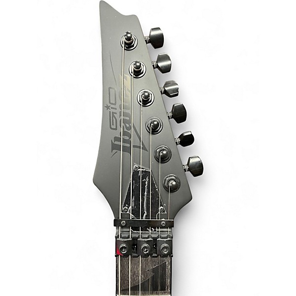 Used Ibanez GRGR330EX BKF Flat Black Solid Body Electric Guitar