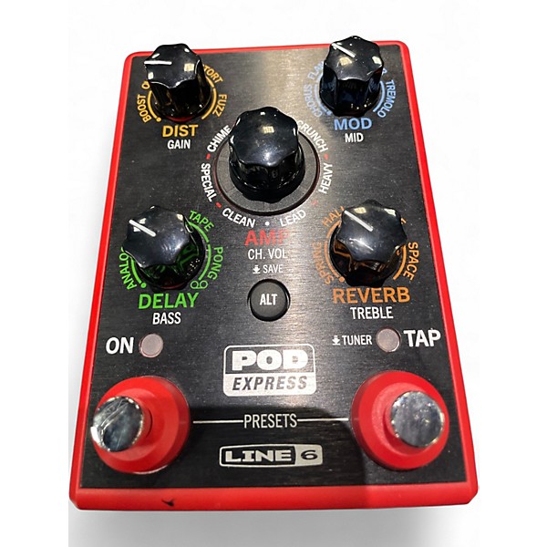 Used Line 6 Pocket Pod Express Amp Modeler Effect Processor