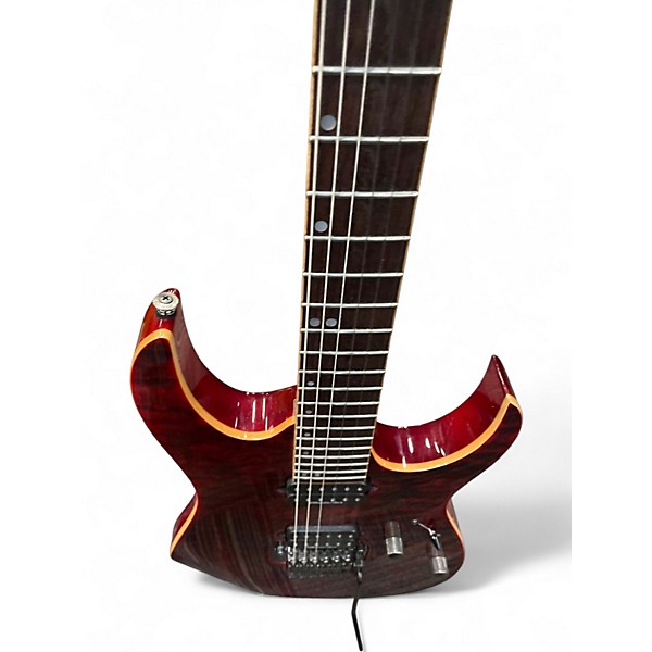 Used Ibanez RG920QM RG Premium Wine Red Solid Body Electric Guitar