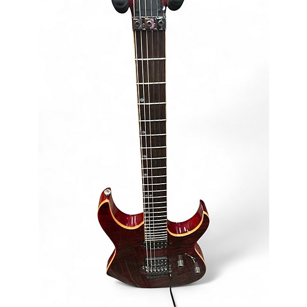 Used Ibanez RG920QM RG Premium Wine Red Solid Body Electric Guitar