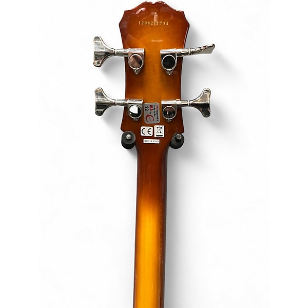Used Epiphone Viola Cherry Sunburst Electric Bass Guitar