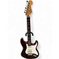 Used Fender Standard Stratocaster Candy Apple Red Metallic Solid Body Electric Guitar thumbnail