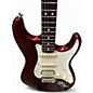 Used Fender Standard Stratocaster Candy Apple Red Metallic Solid Body Electric Guitar