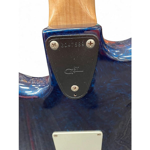 Vintage 1990s G&L Legacy Blue Solid Body Electric Guitar