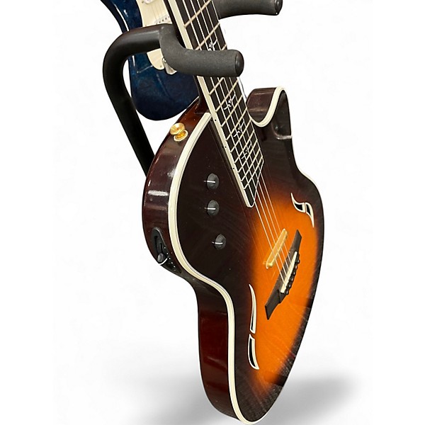 Used Taylor T5C Sunburst Acoustic Electric Guitar