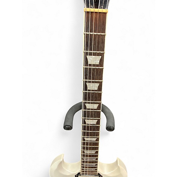 Used Epiphone Muse Metallic White Solid Body Electric Guitar