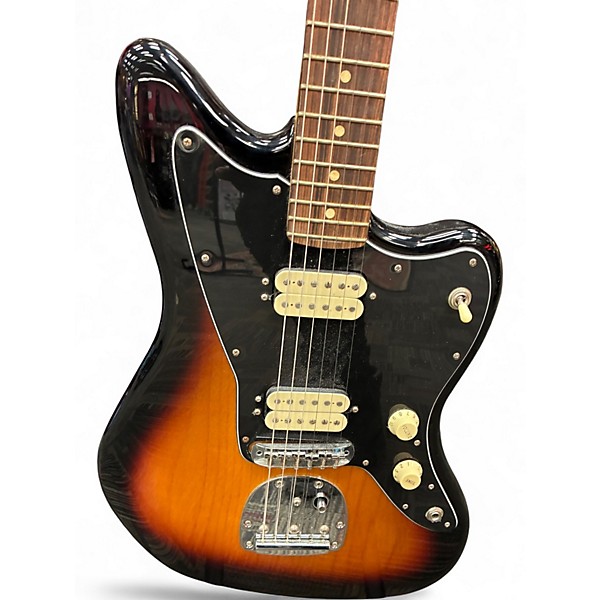 Used Fender Player Jazzmaster 3 Color Sunburst Solid Body Electric Guitar