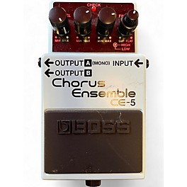 Used BOSS CE5 Chorus Ensemble Effect Pedal