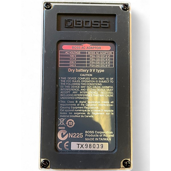 Used BOSS CE5 Chorus Ensemble Effect Pedal