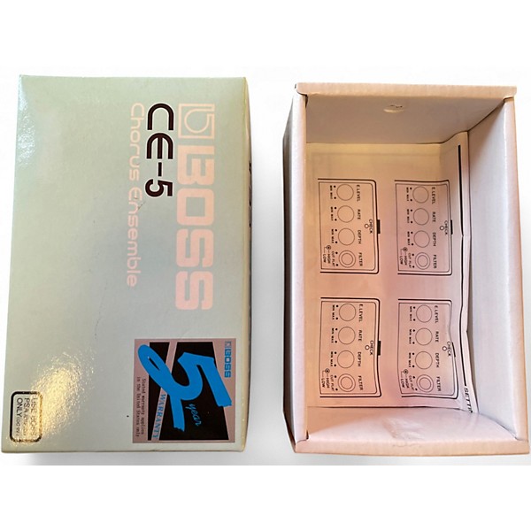 Used BOSS CE5 Chorus Ensemble Effect Pedal