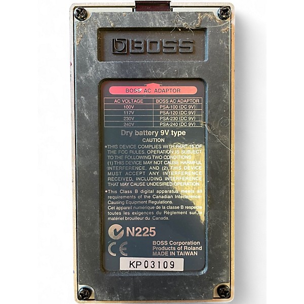 Used BOSS BF2 Flanger Effect Pedal