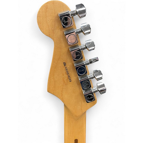 Used 2010s Fender American Standard Stratocaster 3 Tone Sunburst Solid Body Electric Guitar