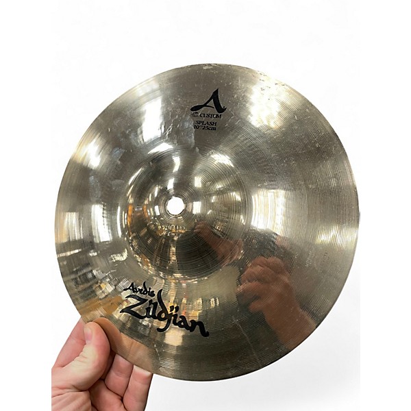 Used Zildjian 10in A Custom Splash Cymbal