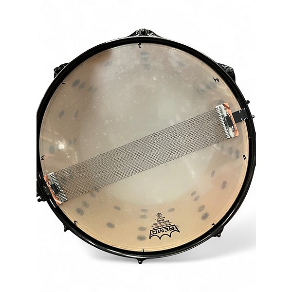 Used Pork Pie 7X13 Little Squealer Snare Black Drum