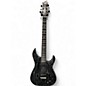Used Schecter Guitar Research C1 FR-S Silver Mountain Black and White Solid Body Electric Guitar thumbnail