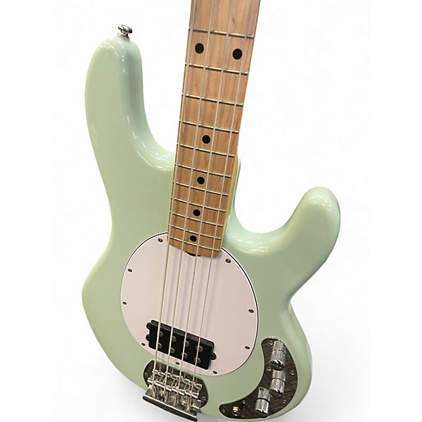 Used Sterling by Music Man SUB SERIES RAY 4 Mint Green Electric Bass Guitar