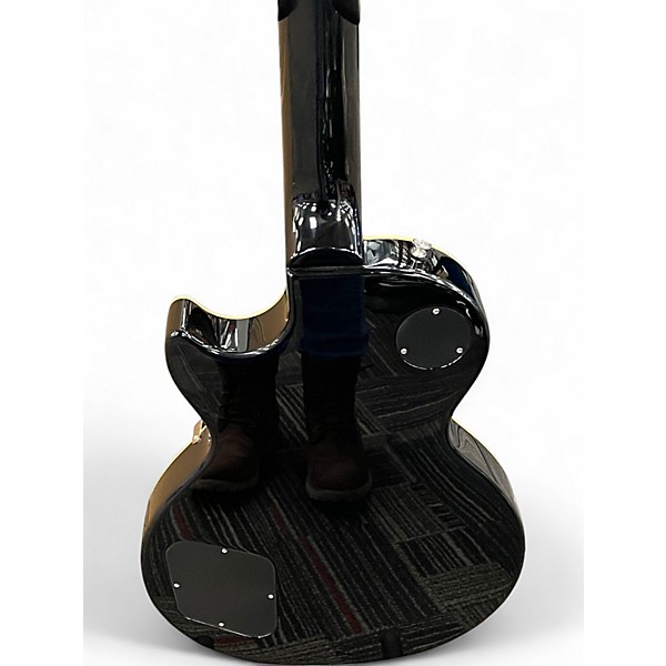 Used 2023 Epiphone Les Paul Standard Black Solid Body Electric Guitar