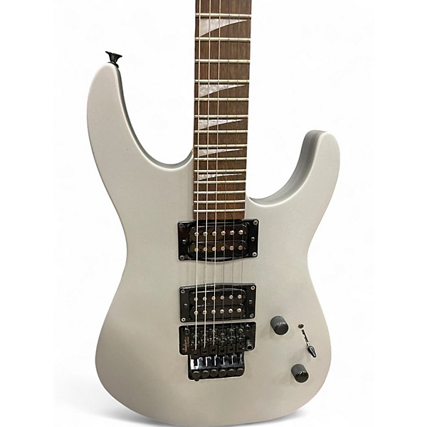 Used Jackson DKXTR MATTE SILVER Solid Body Electric Guitar