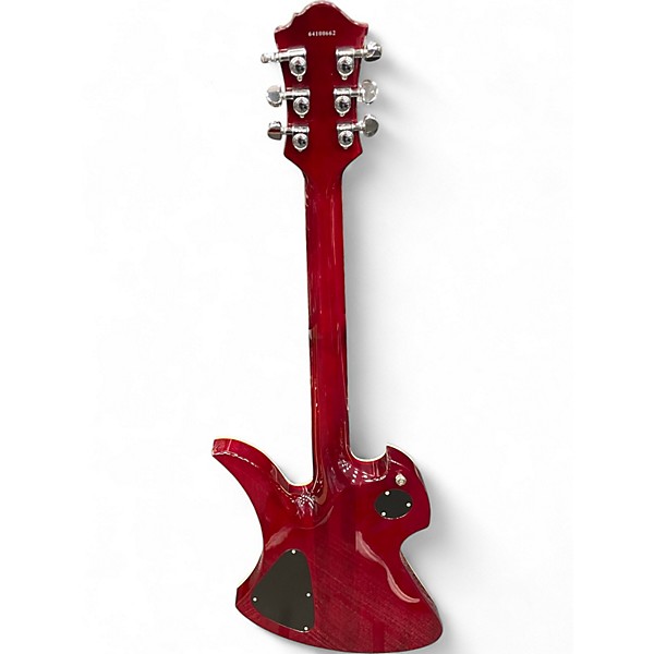 Used B.C. Rich Mockingbird Special X Crimson Red Trans Solid Body Electric Guitar