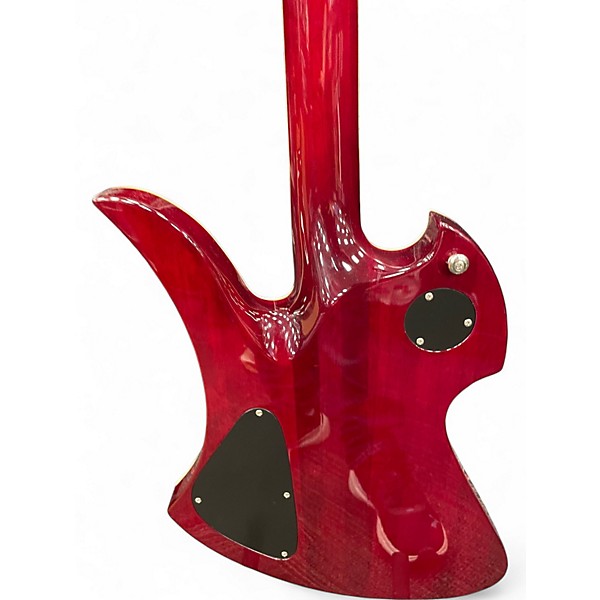 Used B.C. Rich Mockingbird Special X Crimson Red Trans Solid Body Electric Guitar
