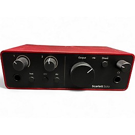 Used Focusrite Scarlett Solo Gen 4 Audio Interface