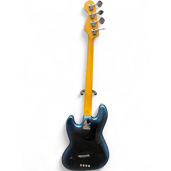 Used 2024 Fender American Professional II Jazz Bass Dark Night Electric Bass Guitar