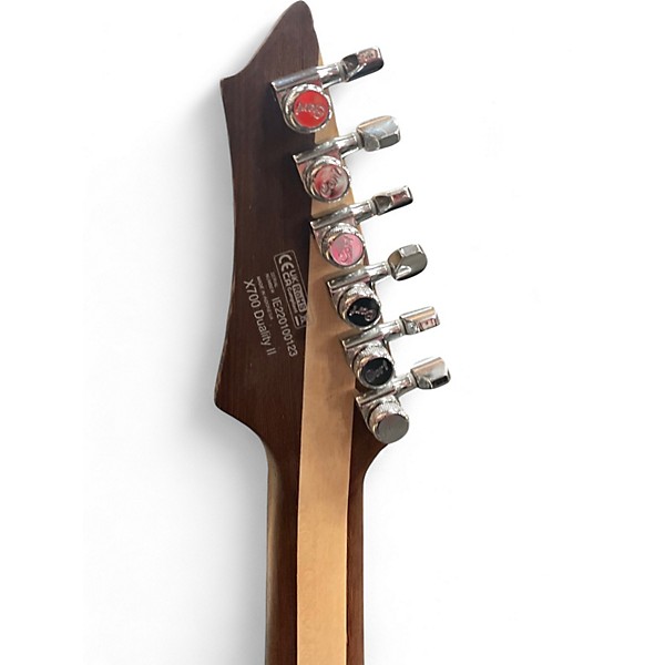 Used Cort X700 DUALITY II LAVA BURST Solid Body Electric Guitar