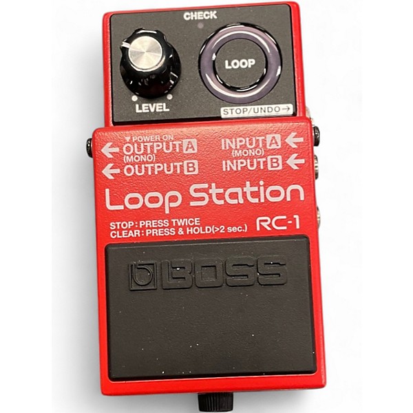 Used BOSS RC1 Loop Station Pedal