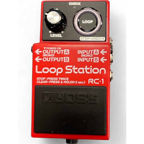 Used BOSS RC1 Loop Station Pedal