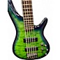 Used Ibanez SR405EQM BLUE BURST Electric Bass Guitar