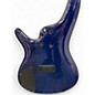 Used Ibanez SR405EQM BLUE BURST Electric Bass Guitar