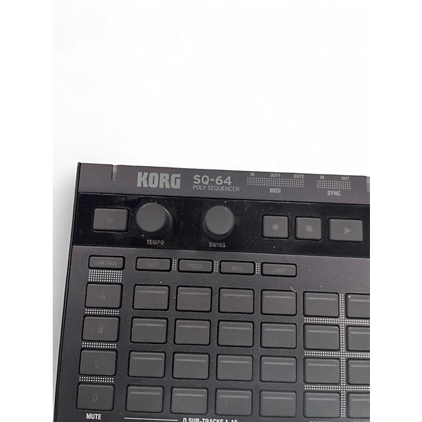 Used KORG SQ64 Drum Machine