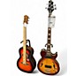 Used Greg Bennett Design by Samick RLB-2 2 Color Sunburst Hollow Body Electric Guitar thumbnail