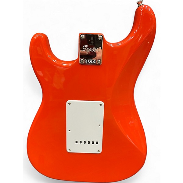 Used Squier Classic Vibe 1950S Stratocaster Fiesta Red Solid Body Electric Guitar