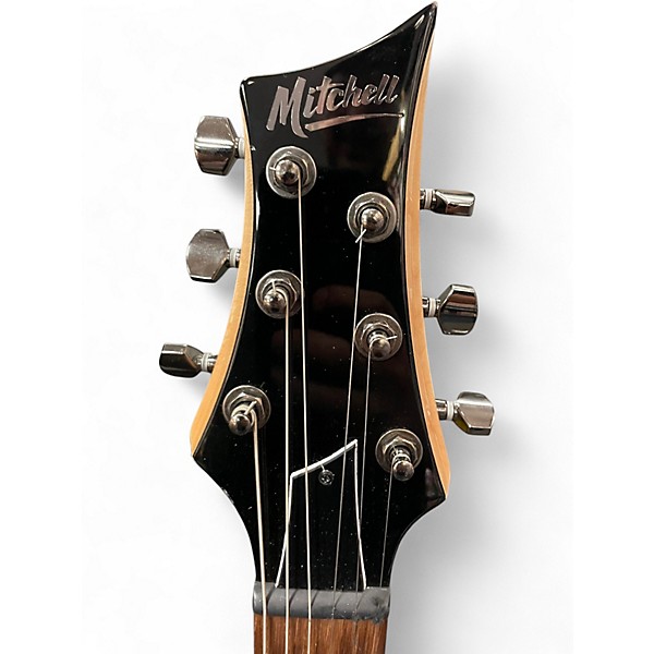 Used Mitchell MD200 Pink Solid Body Electric Guitar