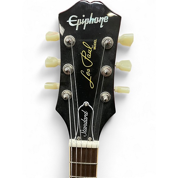 Used Epiphone Les Paul Standard 2 Color Sunburst Solid Body Electric Guitar