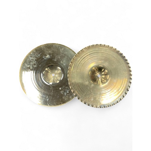 Used Zildjian 13in A Custom Hi Hat Pair Cymbal