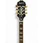 Used Epiphone Sheraton II Pro Ebony Hollow Body Electric Guitar